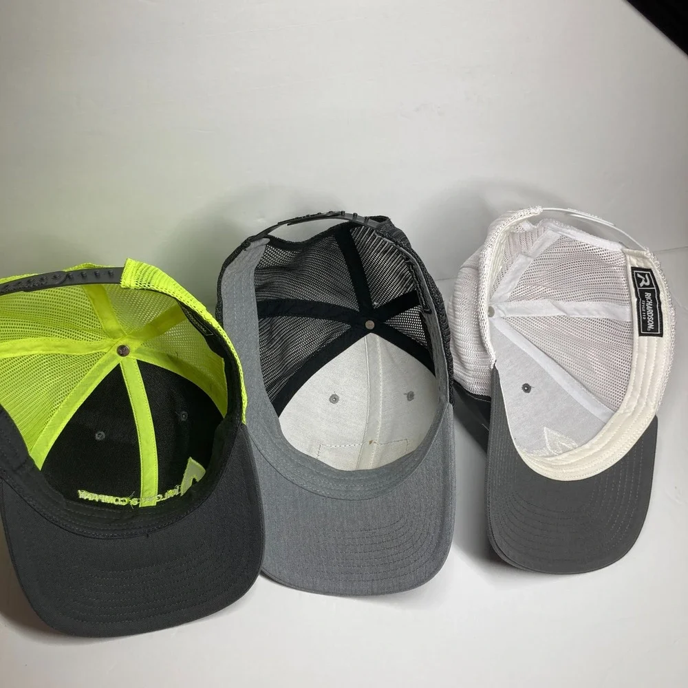 Wilgus & Company‎ Cap Hat Adult Adjustable Mesh Snapback Lot of 3 Cadiz Ohio